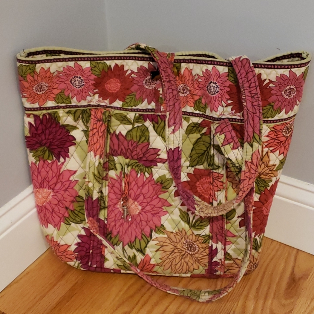 Vera Bradley Hello Dahlia tote
